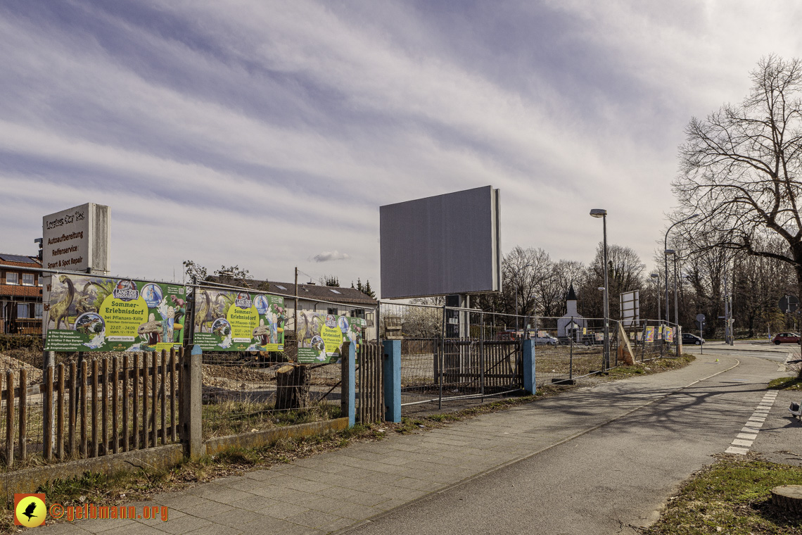 11.03.2024 - Baustelle MONACO an der Heinrich-Wieland/Ecke Corinthstrasse in Neuperlach