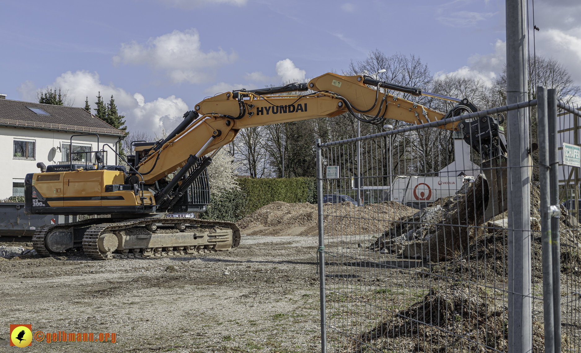 19.03.2024 - Baustelle MONACO an der Heinrich-Wieland/Ecke Corinthstrasse in Neuperlach