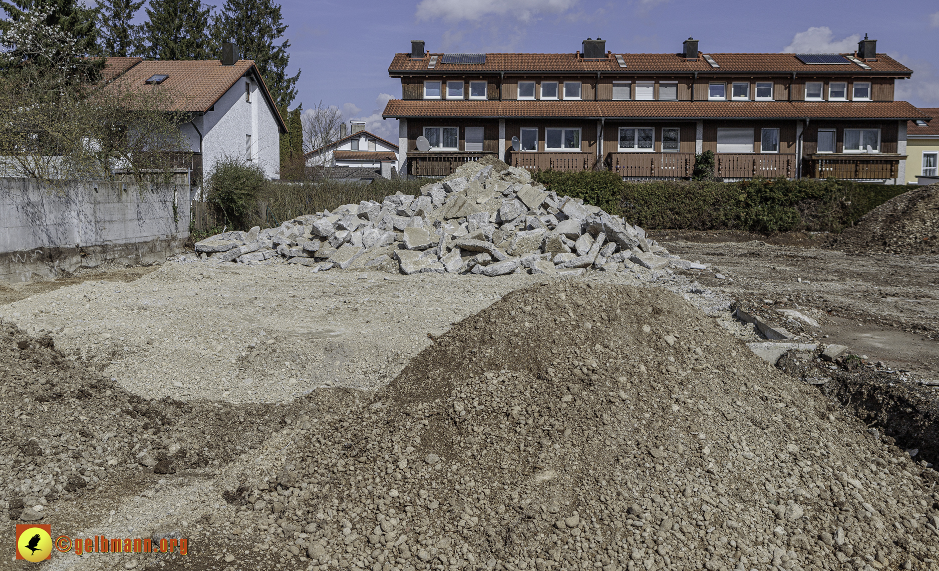 19.03.2024 - Baustelle MONACO an der Heinrich-Wieland/Ecke Corinthstrasse in Neuperlach