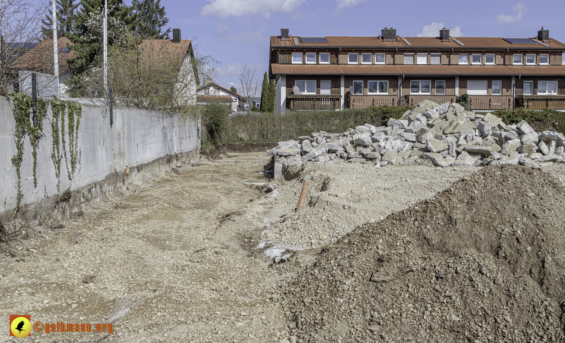 19.03.2024 - Baustelle MONACO an der Heinrich-Wieland/Ecke Corinthstrasse in Neuperlach