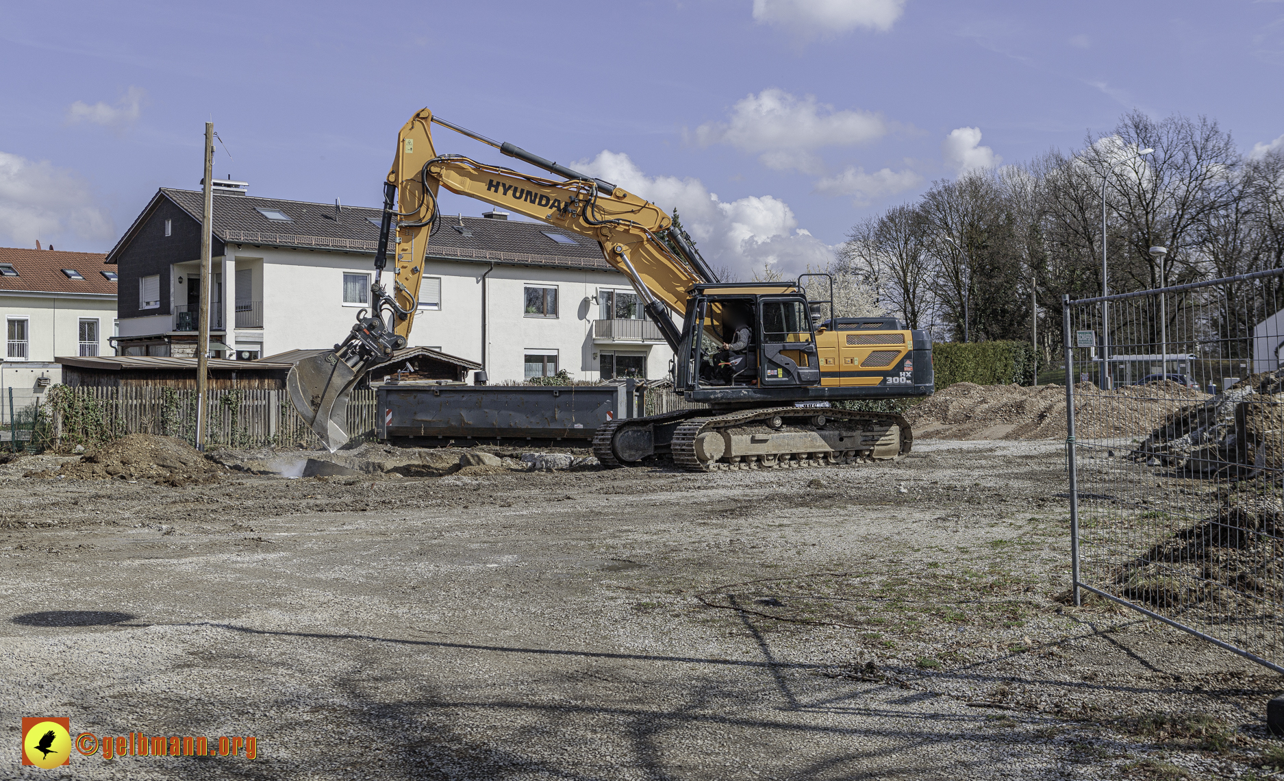 19.03.2024 - Baustelle MONACO an der Heinrich-Wieland/Ecke Corinthstrasse in Neuperlach