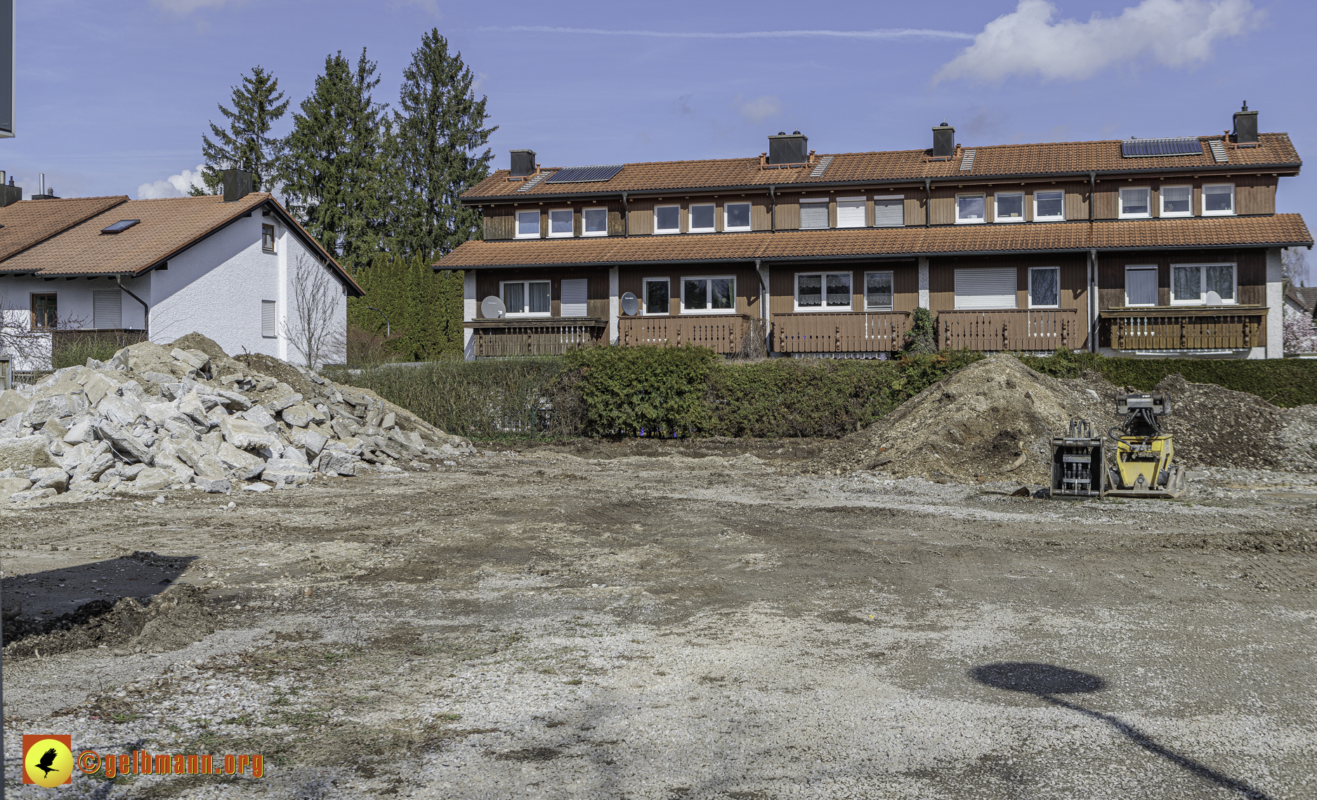 19.03.2024 - Baustelle MONACO an der Heinrich-Wieland/Ecke Corinthstrasse in Neuperlach