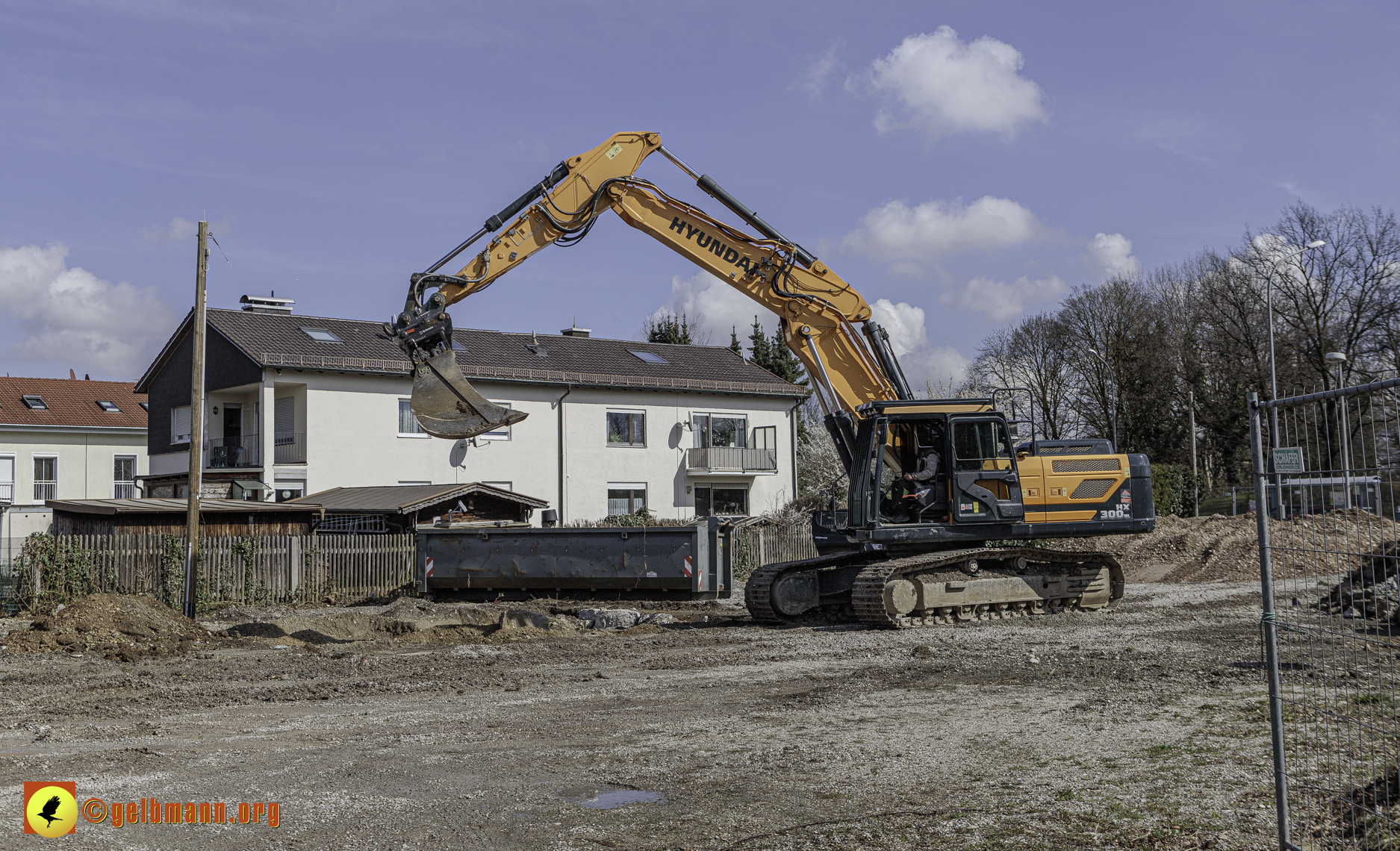 19.03.2024 - Baustelle MONACO an der Heinrich-Wieland/Ecke Corinthstrasse in Neuperlach