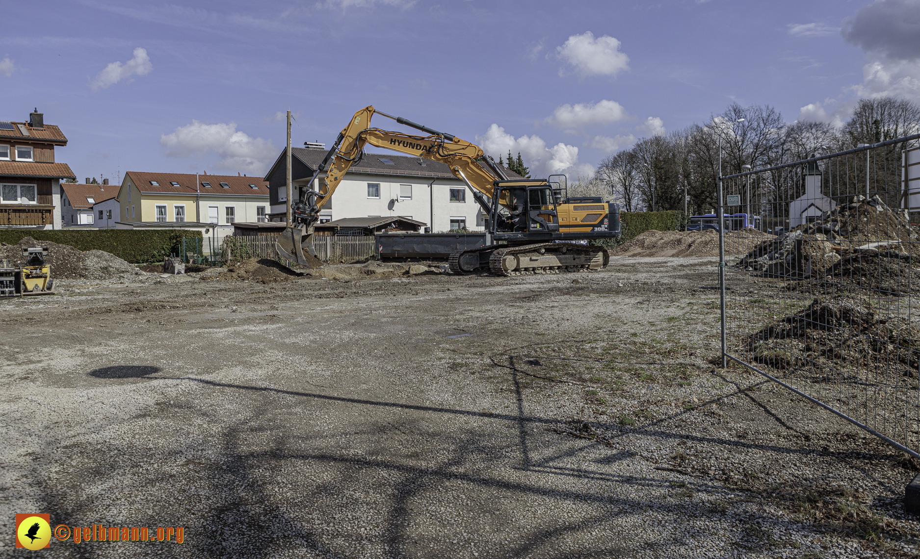 19.03.2024 - Baustelle MONACO an der Heinrich-Wieland/Ecke Corinthstrasse in Neuperlach