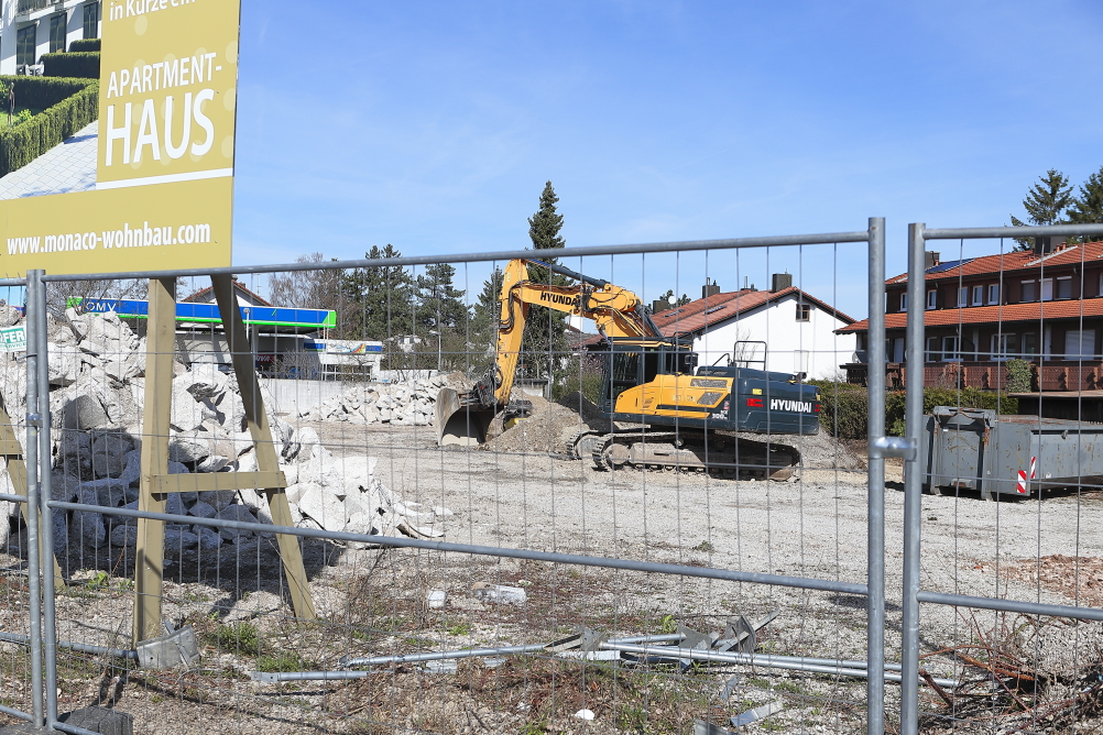 20.03.2024 - Luftbilder der Baustelle MONACO an der Heinrich-Wieland/Ecke Corinthstrasse in Neuperlach