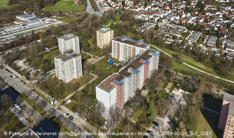 20.03.2024 - Baustelle Karl-Marx-Ring 11-21 in Neuperlach