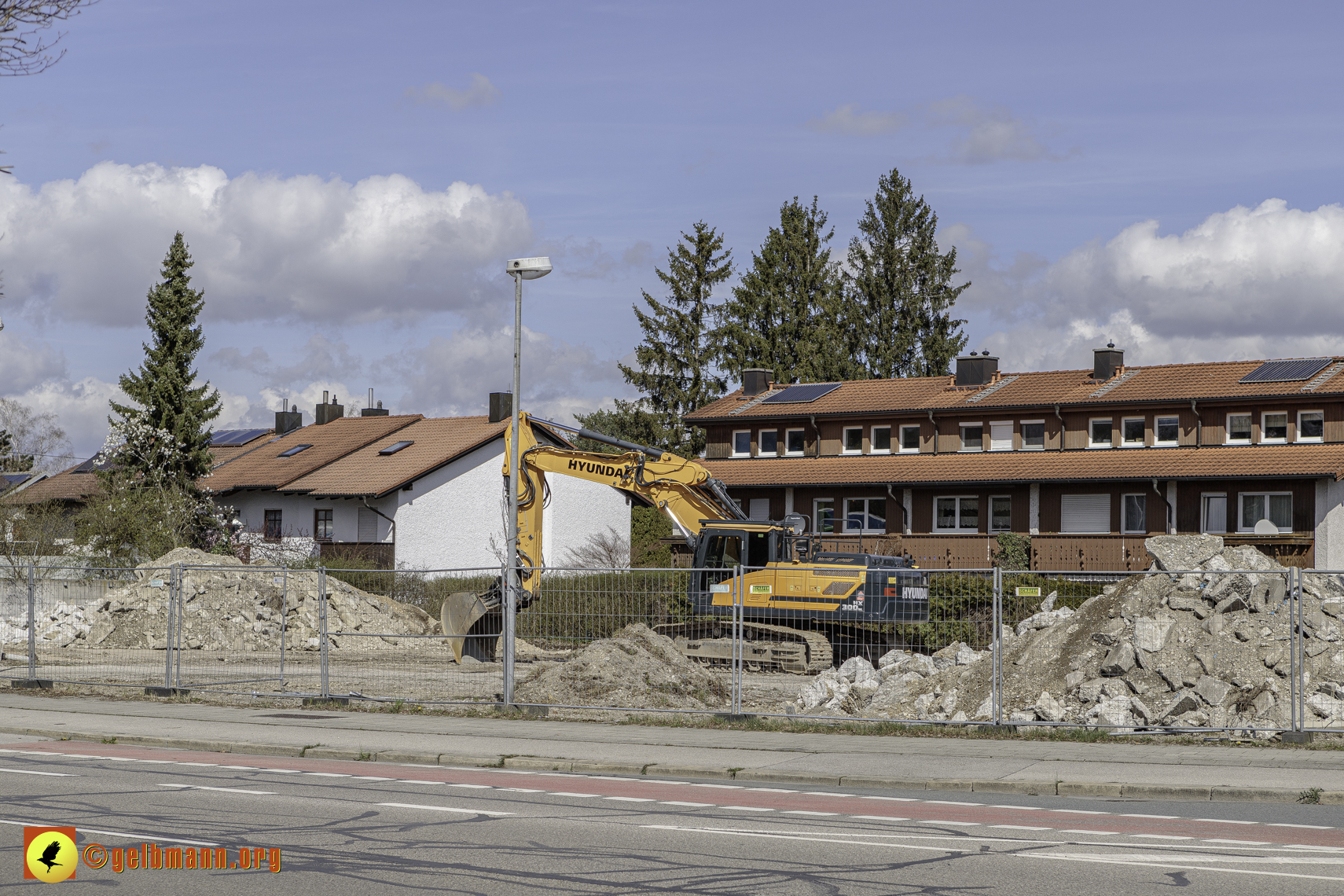 25.03.2024 - Luftbilder der Baustelle MONACO an der Heinrich-Wieland/Ecke Corinthstrasse in Neuperlach