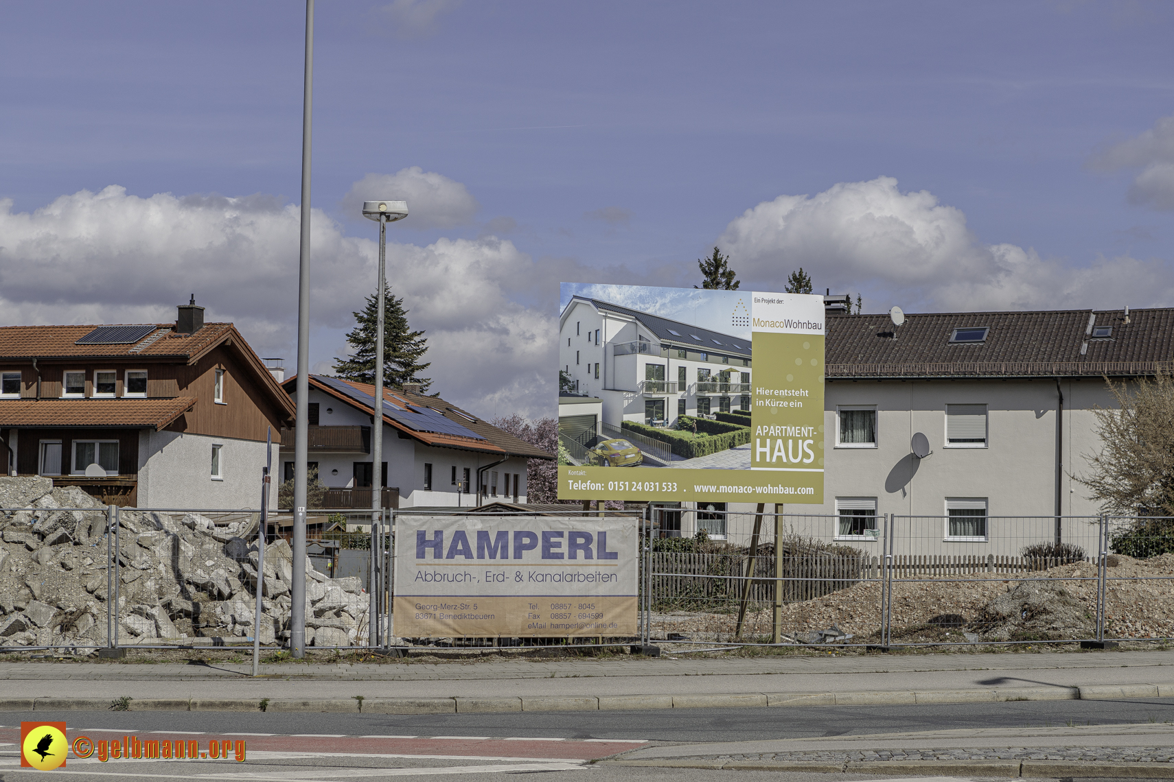 25.03.2024 - Luftbilder der Baustelle MONACO an der Heinrich-Wieland/Ecke Corinthstrasse in Neuperlach