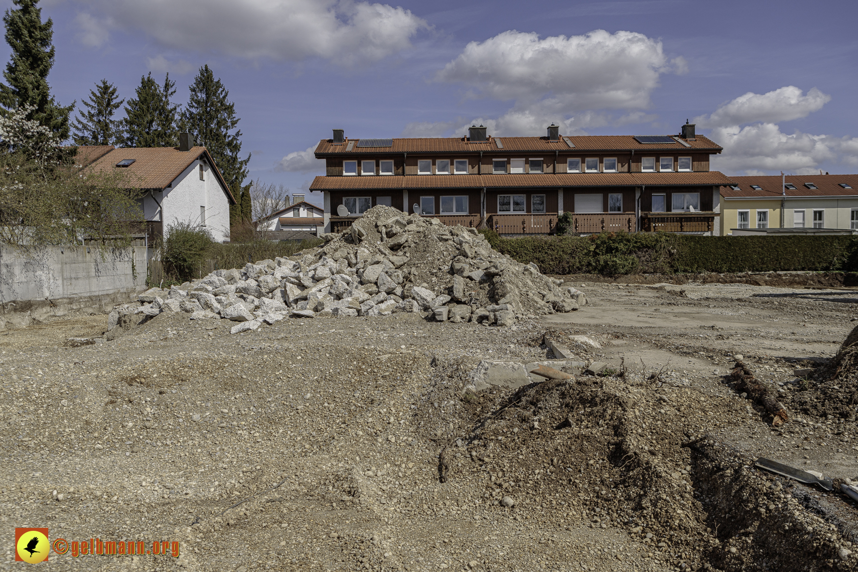 25.03.2024 - Luftbilder der Baustelle MONACO an der Heinrich-Wieland/Ecke Corinthstrasse in Neuperlach