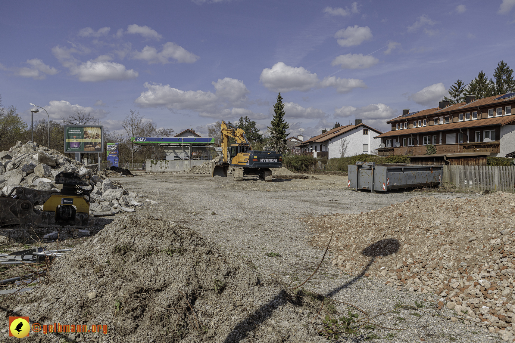 25.03.2024 - Luftbilder der Baustelle MONACO an der Heinrich-Wieland/Ecke Corinthstrasse in Neuperlach