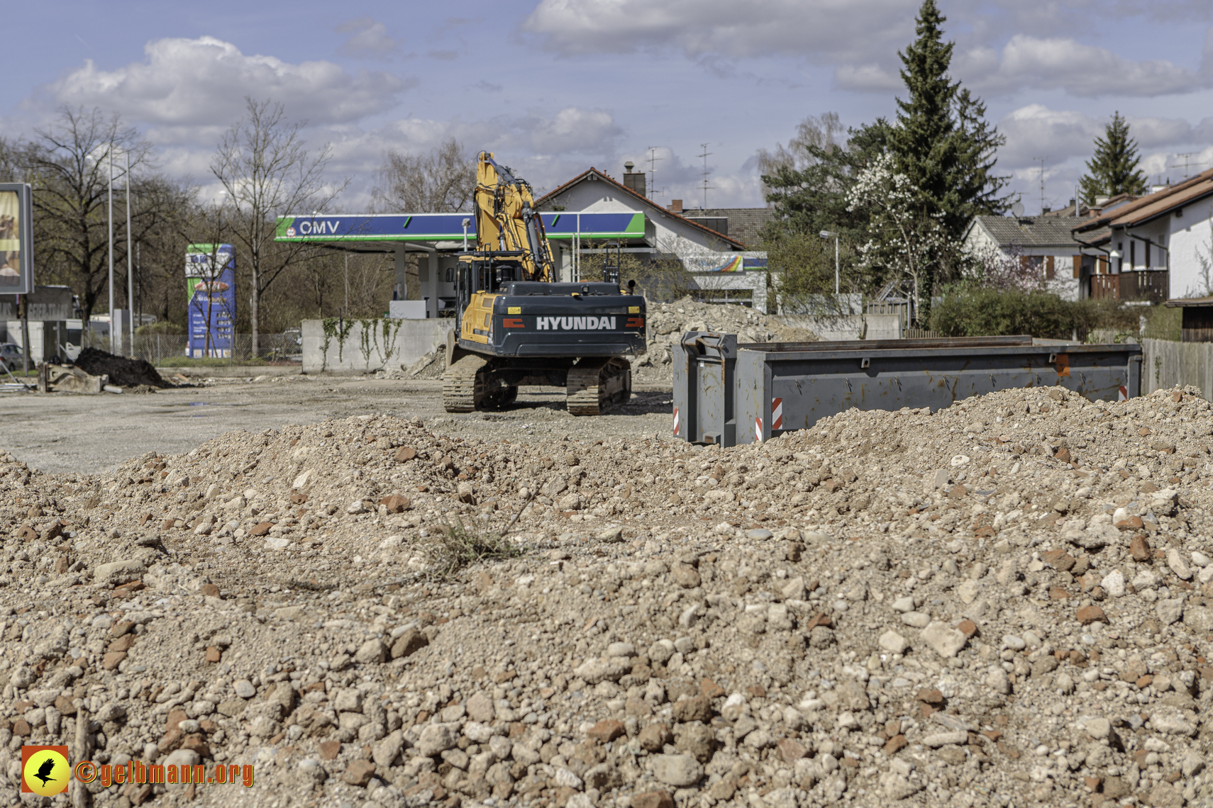 25.03.2024 - Luftbilder der Baustelle MONACO an der Heinrich-Wieland/Ecke Corinthstrasse in Neuperlach