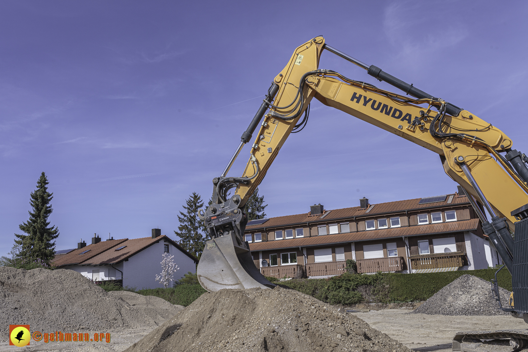 06.04.2024 - Bilder der Baustelle MONACO an der Heinrich-Wieland/Ecke Corinthstrasse in Neuperlach