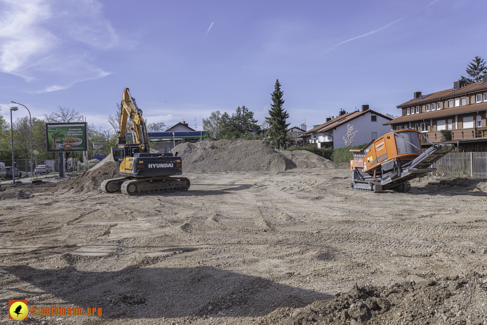 06.04.2024 - Bilder der Baustelle MONACO an der Heinrich-Wieland/Ecke Corinthstrasse in Neuperlach