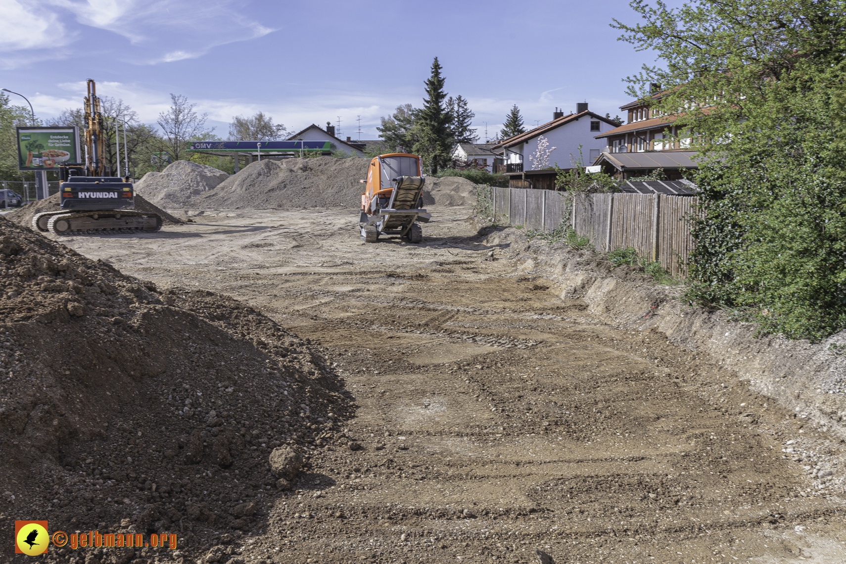 06.04.2024 - Bilder der Baustelle MONACO an der Heinrich-Wieland/Ecke Corinthstrasse in Neuperlach