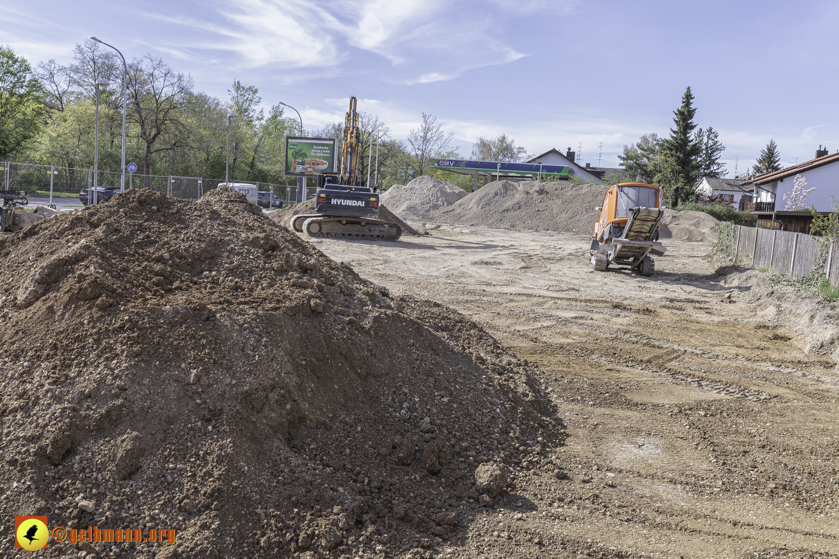 06.04.2024 - Bilder der Baustelle MONACO an der Heinrich-Wieland/Ecke Corinthstrasse in Neuperlach