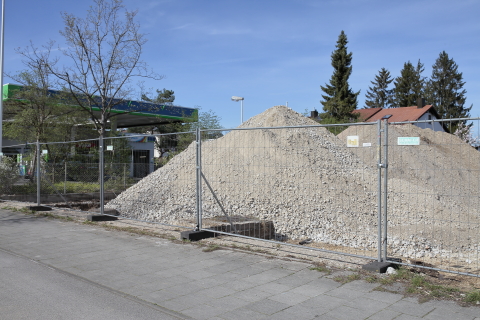 07.04.2024 - Baustelle Heinrich-Wieland-Strasse in Neuperlach