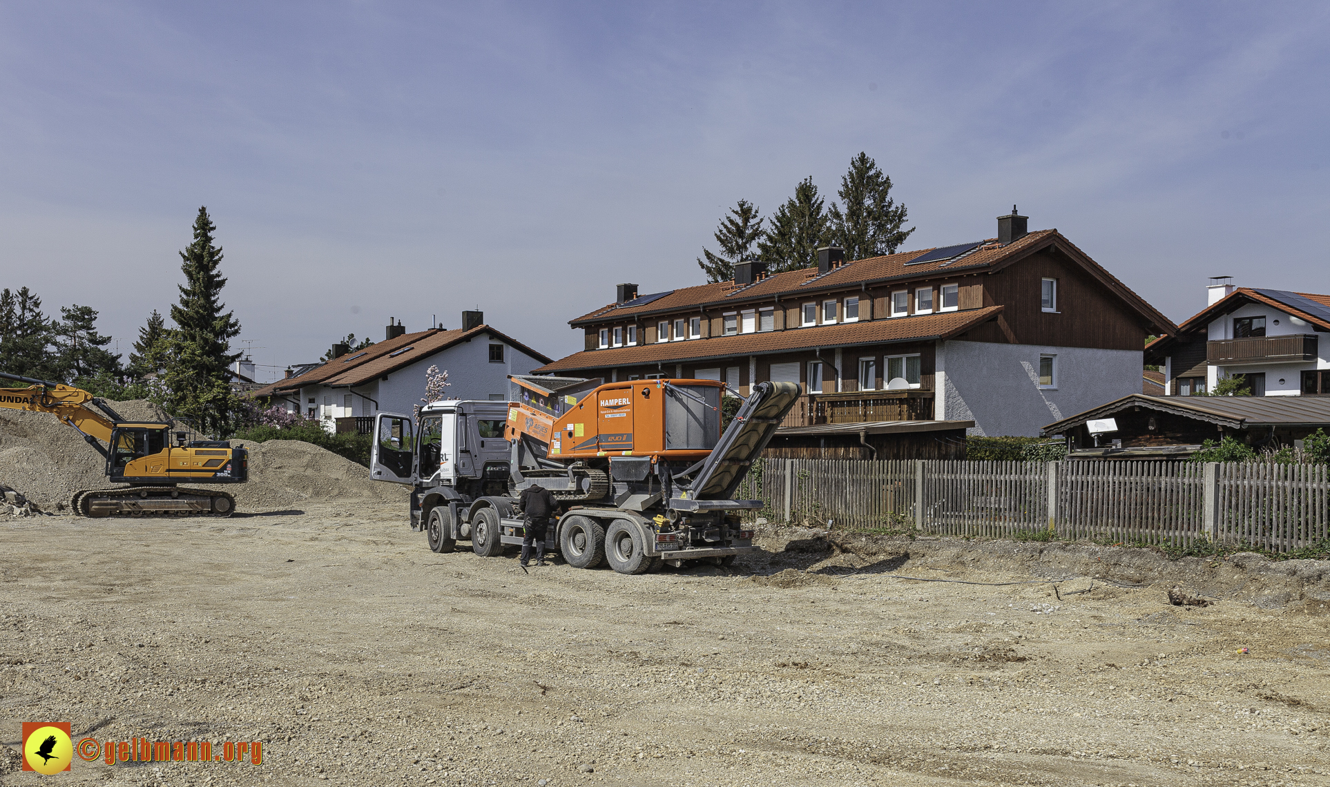 12.04.2024 - Bilder der Baustelle MONACO an der Heinrich-Wieland/Ecke Corinthstrasse in Neuperlach