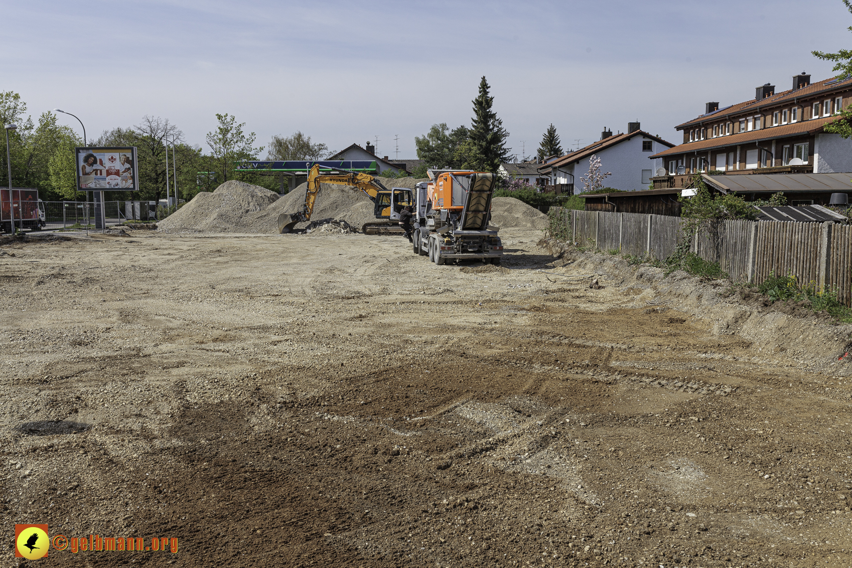 12.04.2024 - Bilder der Baustelle MONACO an der Heinrich-Wieland/Ecke Corinthstrasse in Neuperlach