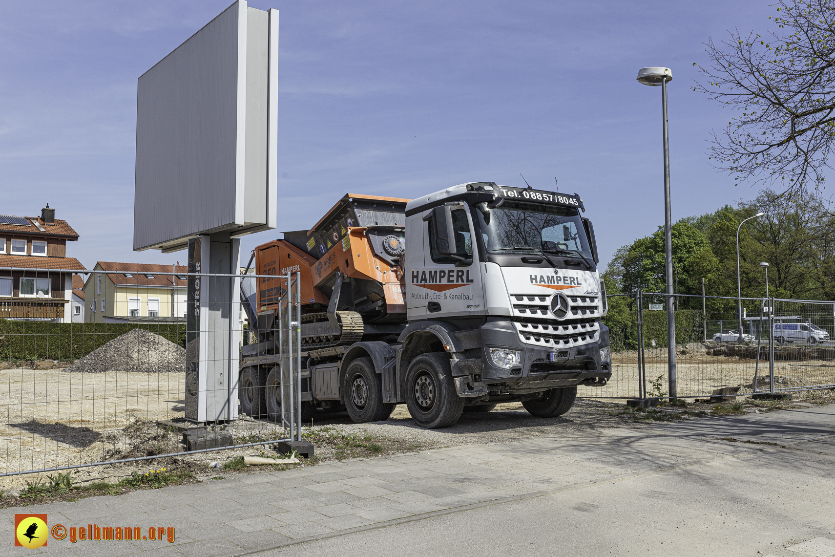 12.04.2024 - Bilder der Baustelle MONACO an der Heinrich-Wieland/Ecke Corinthstrasse in Neuperlach