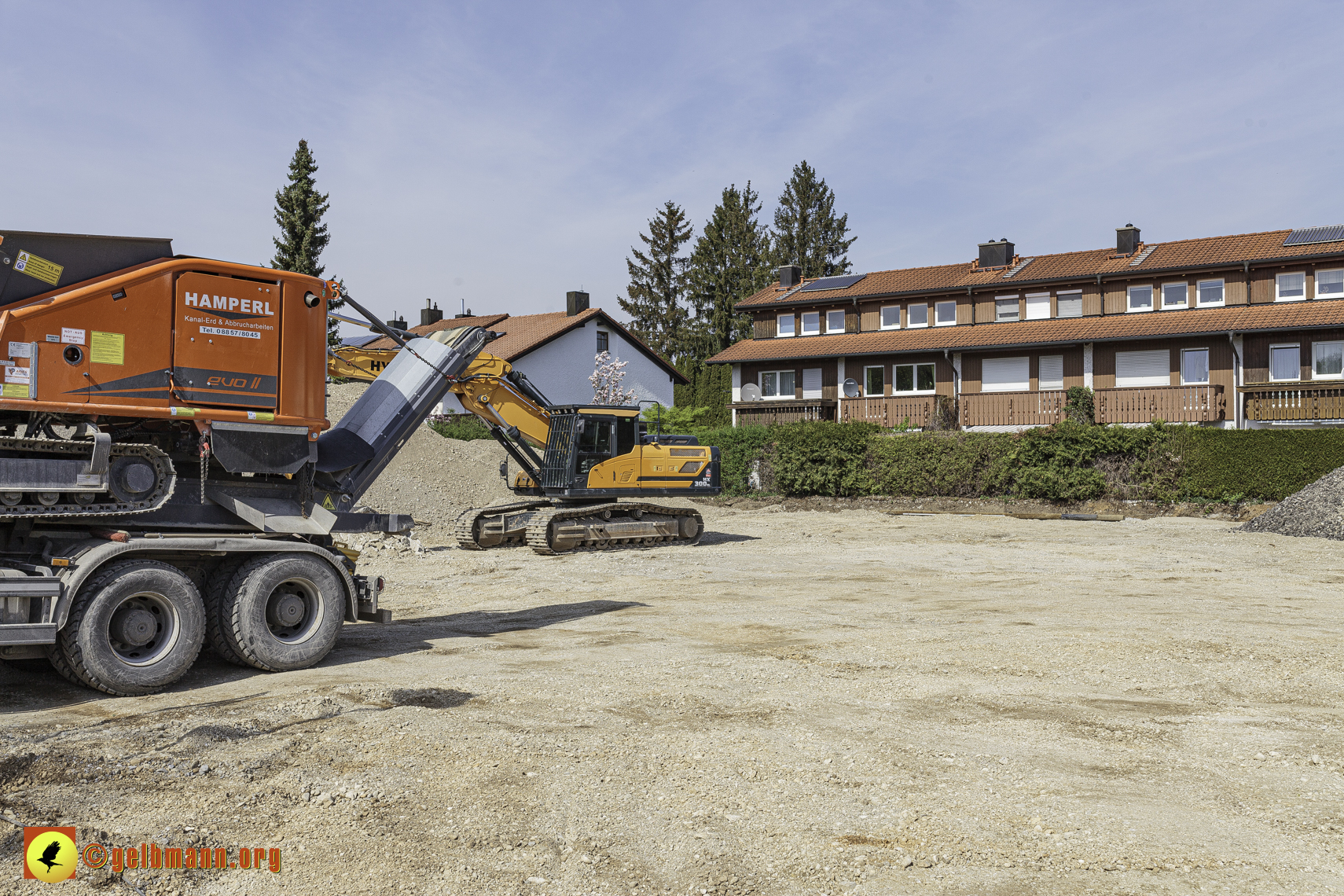 12.04.2024 - Bilder der Baustelle MONACO an der Heinrich-Wieland/Ecke Corinthstrasse in Neuperlach