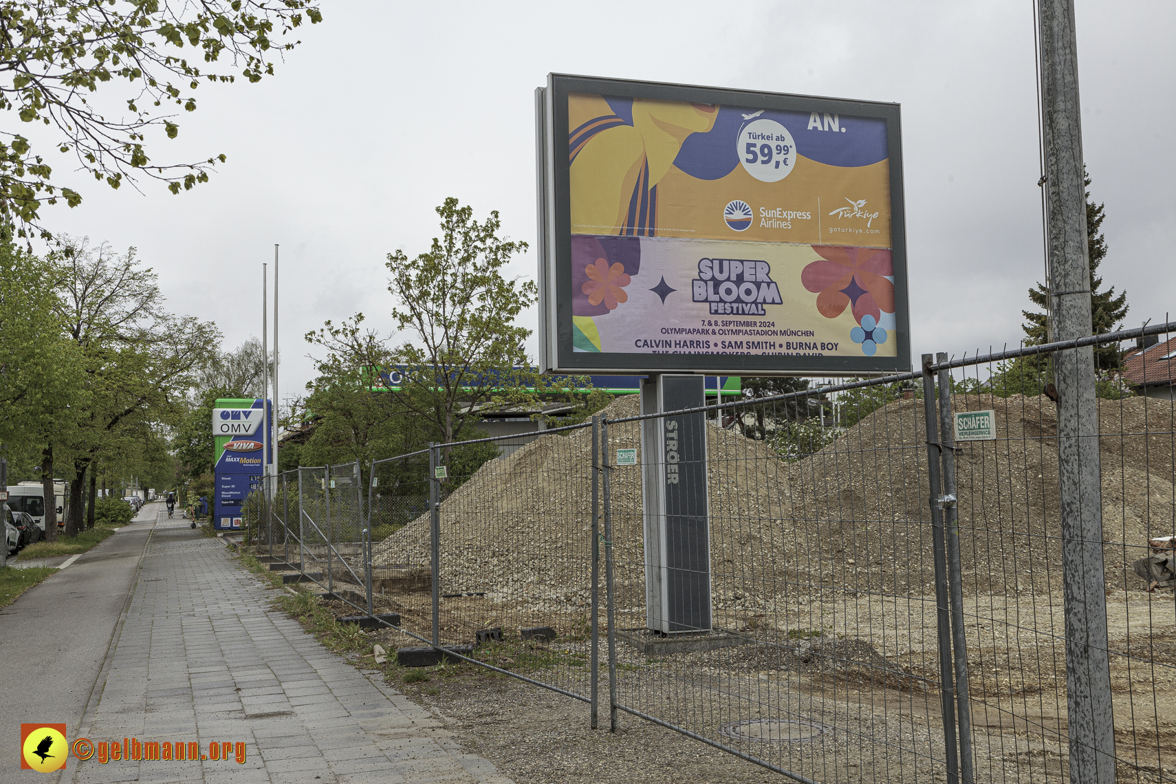 19.04.2024 - Bilder der Baustelle MONACO an der Heinrich-Wieland/Ecke Corinthstrasse in Neuperlach