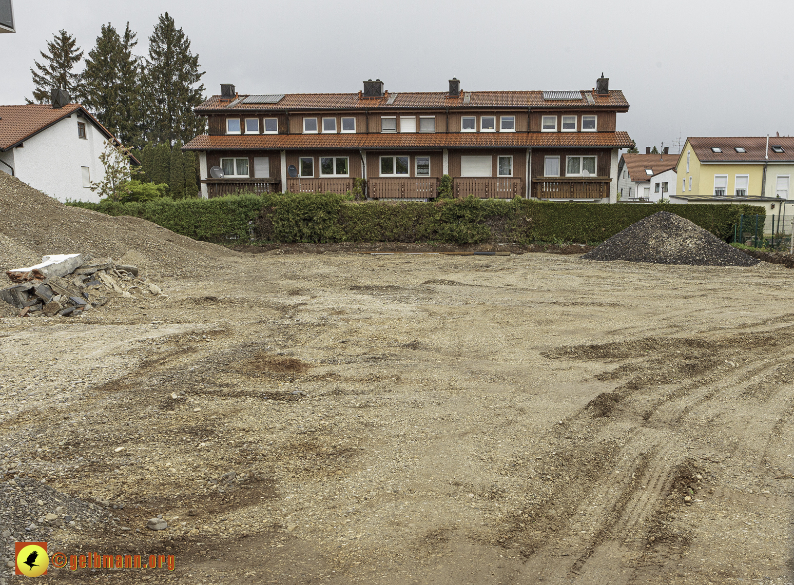 19.04.2024 - Bilder der Baustelle MONACO an der Heinrich-Wieland/Ecke Corinthstrasse in Neuperlach