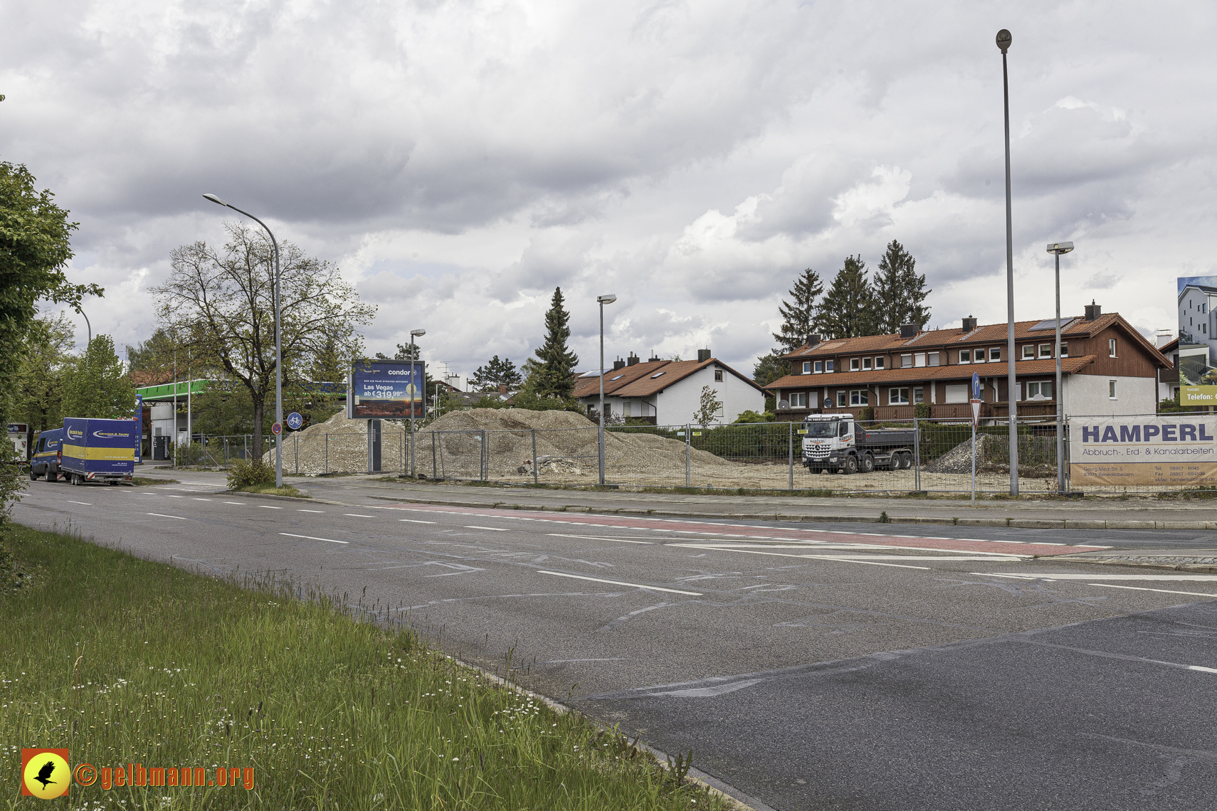 25.04.2024 - Bilder der Baustelle MONACO an der Heinrich-Wieland/Ecke Corinthstrasse in Neuperlach