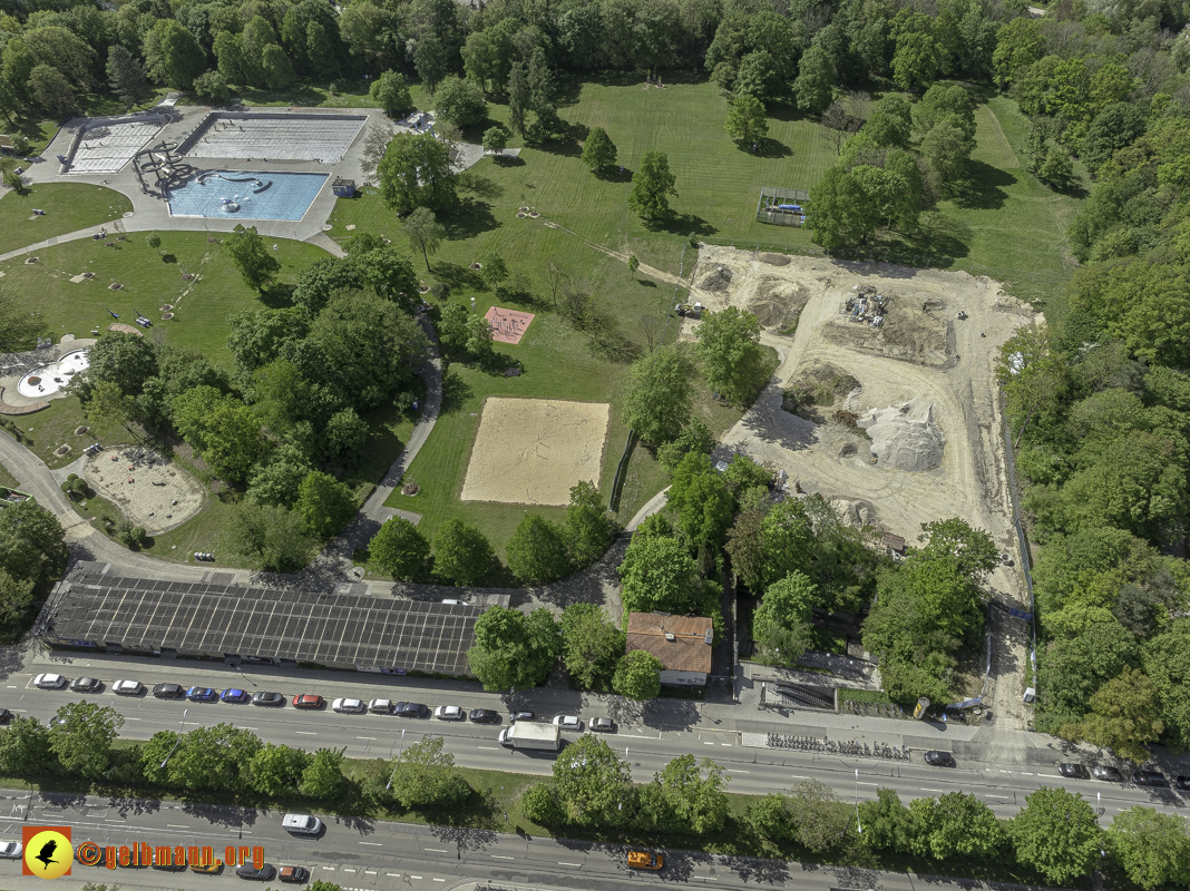 Baustelle Maikäfersiedlung in Berg am Laim