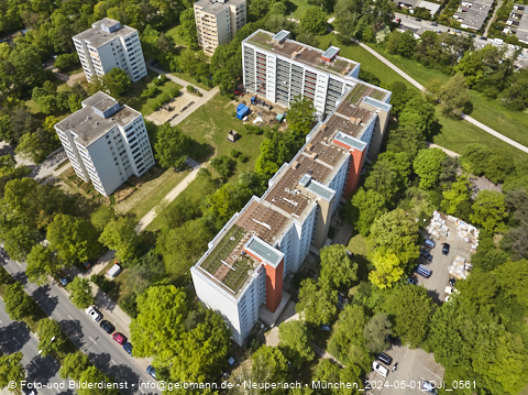 30.04.2024 - Baustelle Karl-Marx-Ring 11-21 in Neuperlach