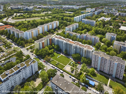 30.04.2024 - Baustelle Karl-Marx-Ring 11-21 in Neuperlach