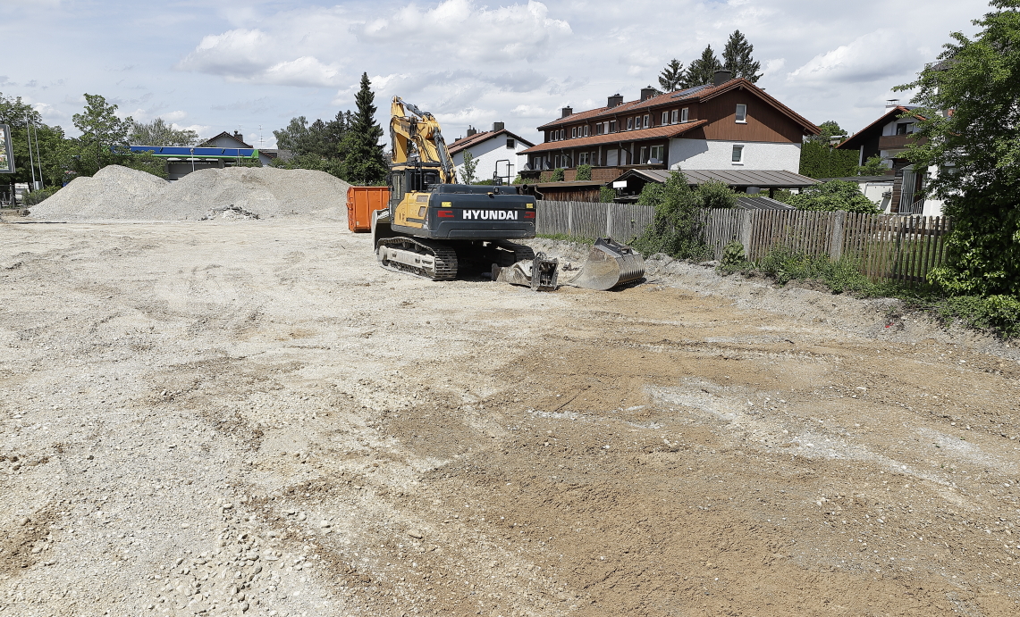 06.05.2024 - Bilder der Baustelle MONACO an der Heinrich-Wieland/Ecke Corinthstrasse in Neuperlach