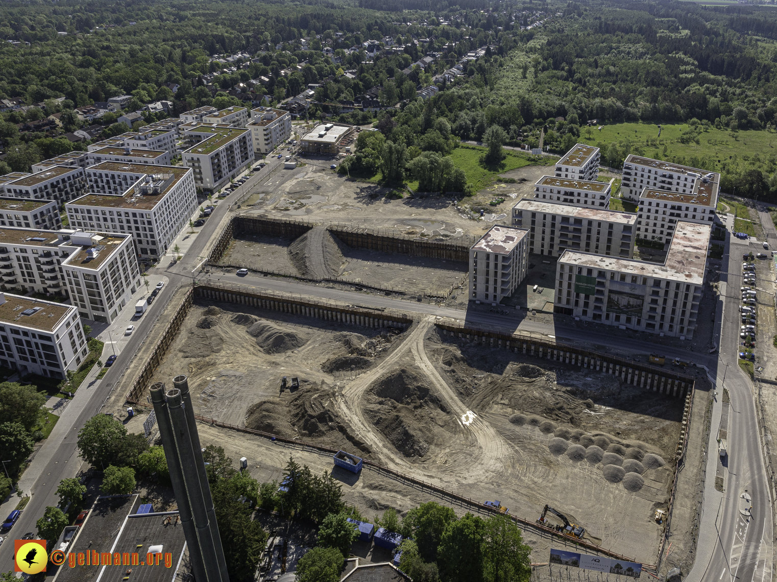 14.05.2024 - DEMOS-Baustelle Alexisquartier in Neuperlach