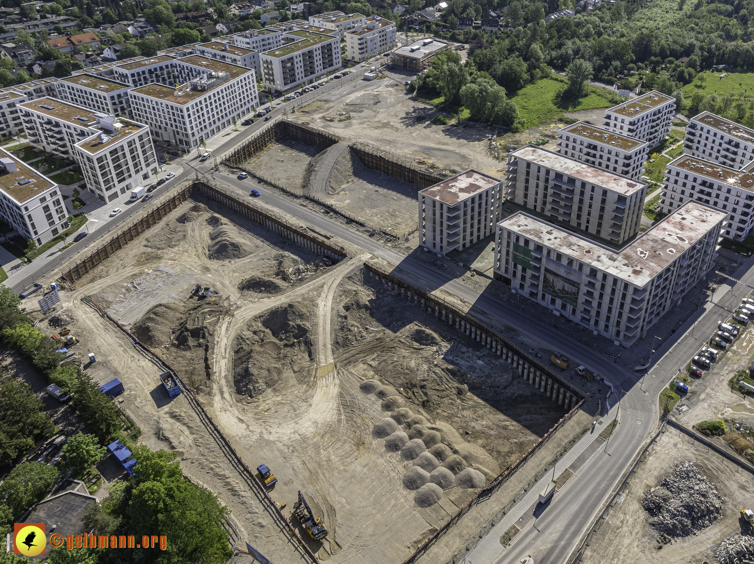 14.05.2024 - DEMOS-Baustelle Alexisquartier in Neuperlach