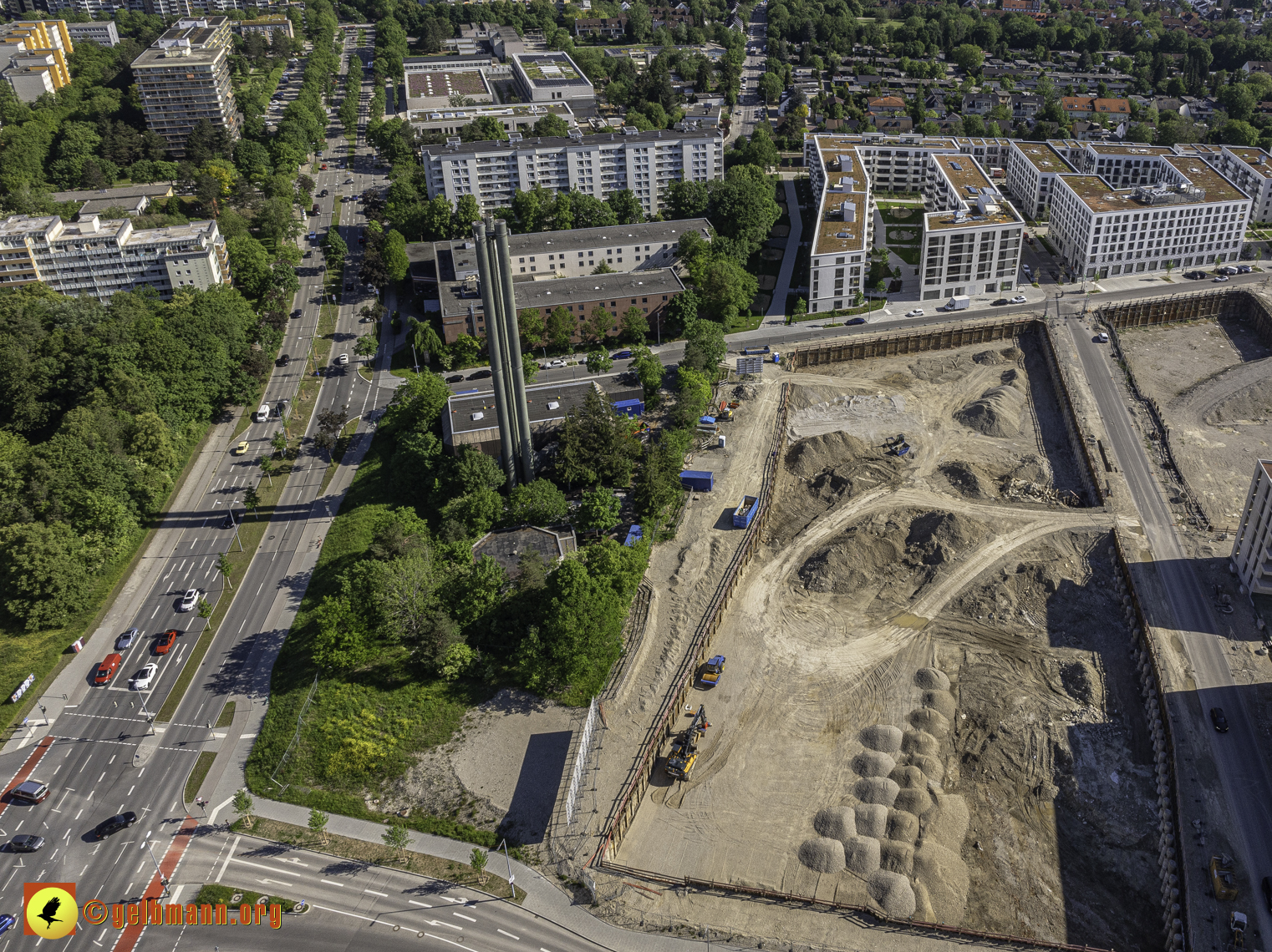 14.05.2024 - DEMOS-Baustelle Alexisquartier in Neuperlach