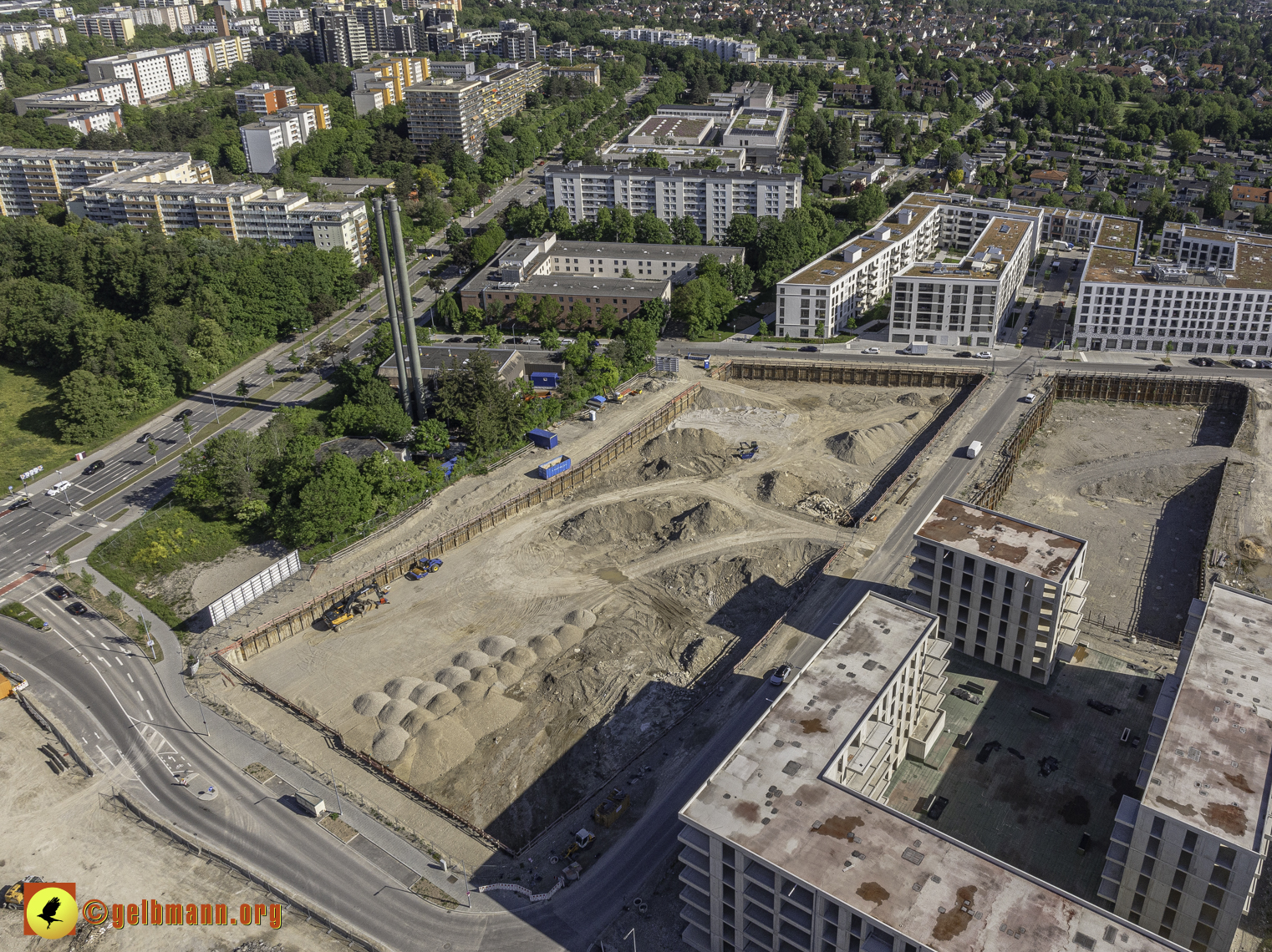 14.05.2024 - DEMOS-Baustelle Alexisquartier in Neuperlach