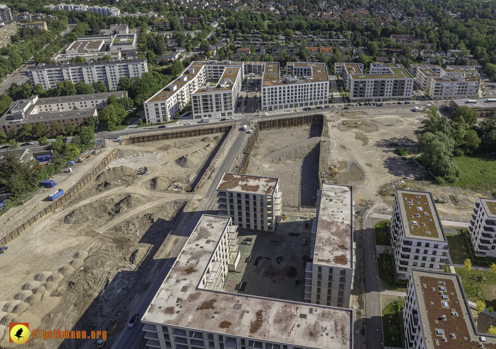 14.05.2024 - DEMOS-Baustelle Alexisquartier in Neuperlach