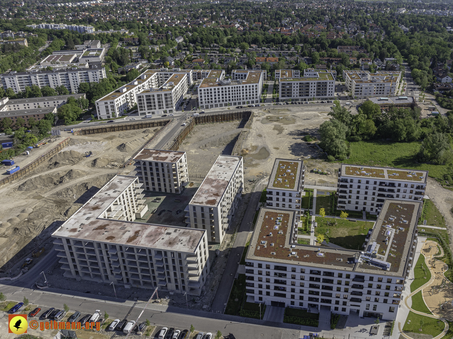 14.05.2024 - DEMOS-Baustelle Alexisquartier in Neuperlach