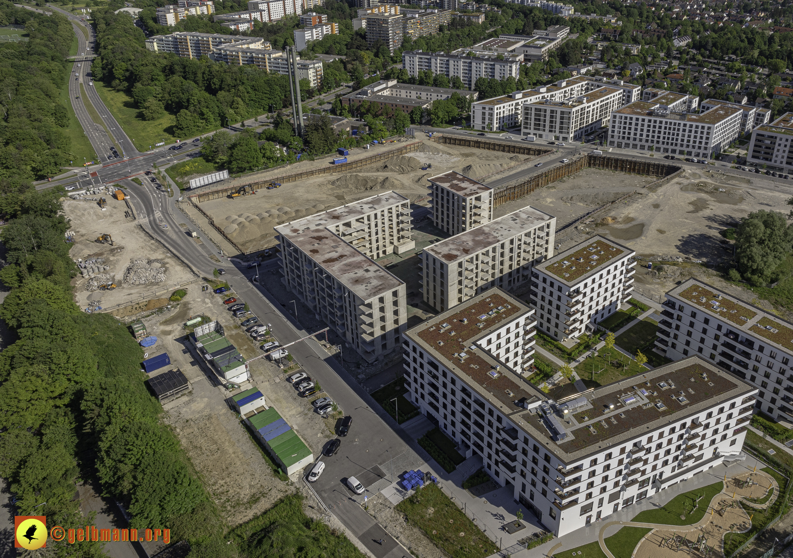 14.05.2024 - DEMOS-Baustelle Alexisquartier in Neuperlach