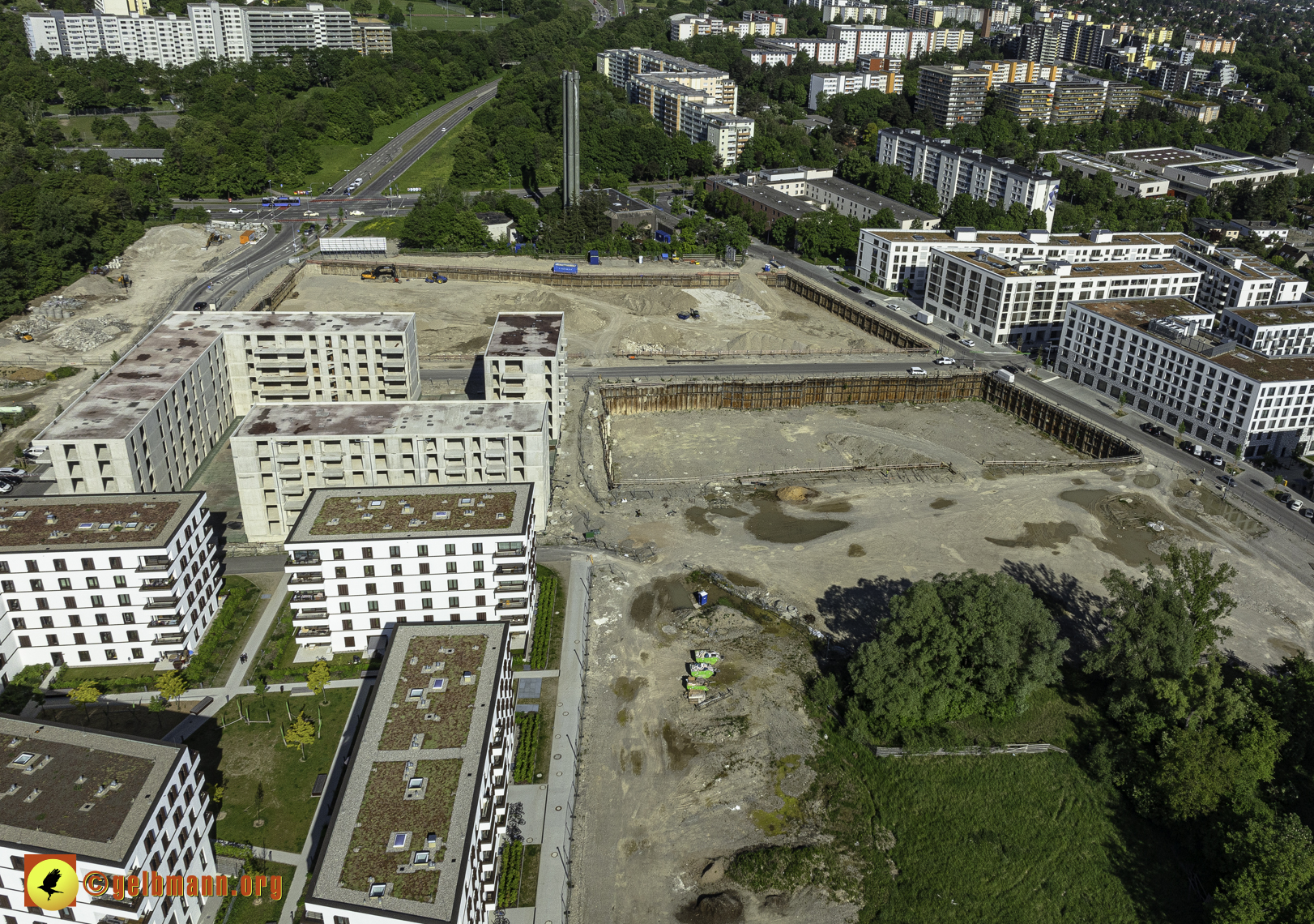 14.05.2024 - DEMOS-Baustelle Alexisquartier in Neuperlach