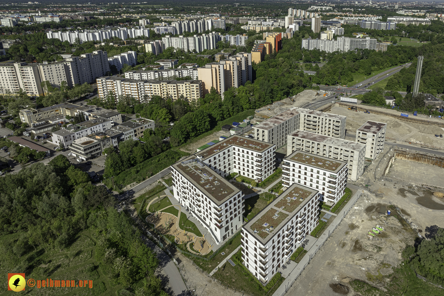 14.05.2024 - DEMOS-Baustelle Alexisquartier in Neuperlach