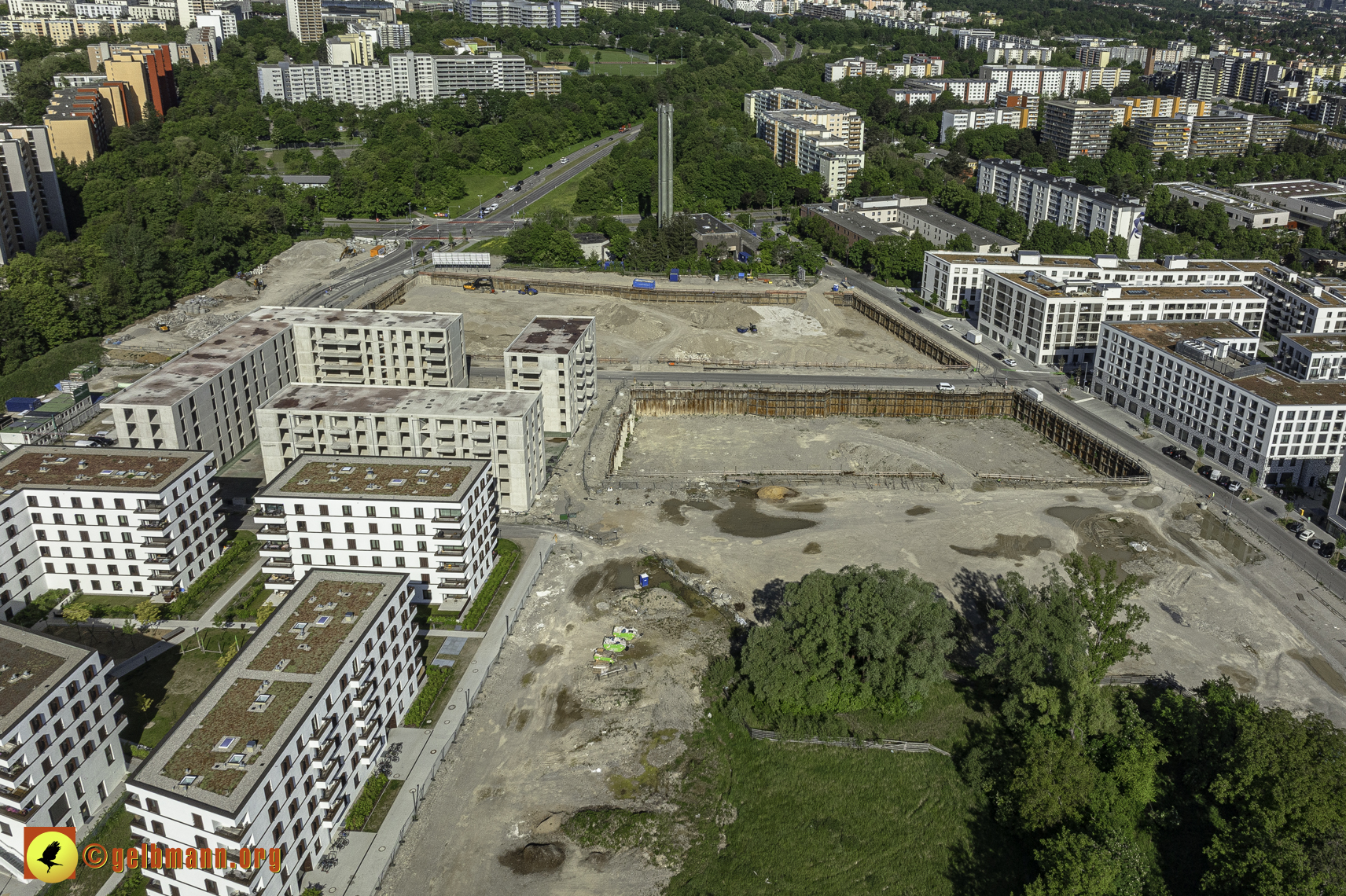 14.05.2024 - DEMOS-Baustelle Alexisquartier in Neuperlach