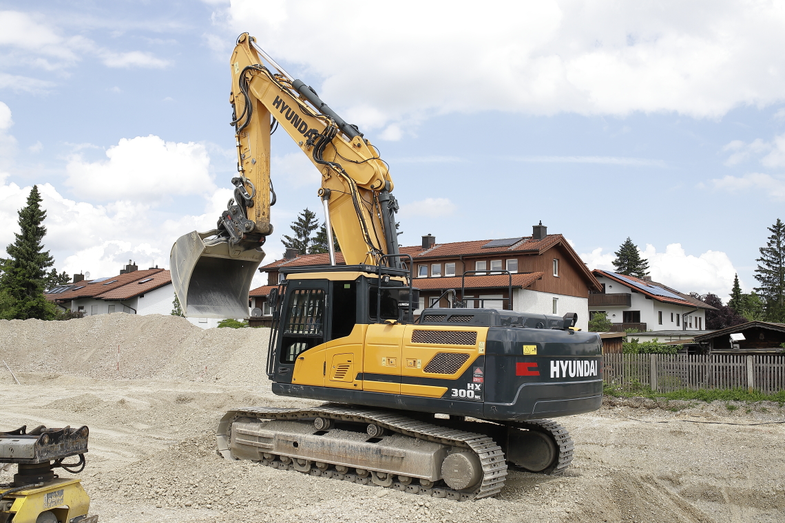 23.05.2024 - Bilder der Baustelle MONACO an der Heinrich-Wieland/Ecke Corinthstrasse in Neuperlach