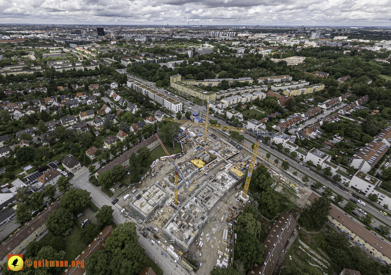25.05.2024 - Baustelle Maikäfersiedlung in Berg am Laim