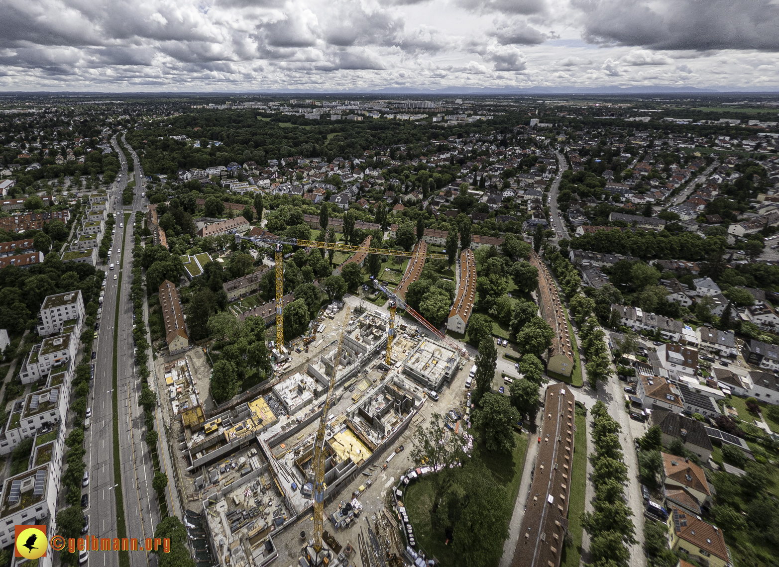 25.05.2024 - Baustelle Maikäfersiedlung in Berg am Laim