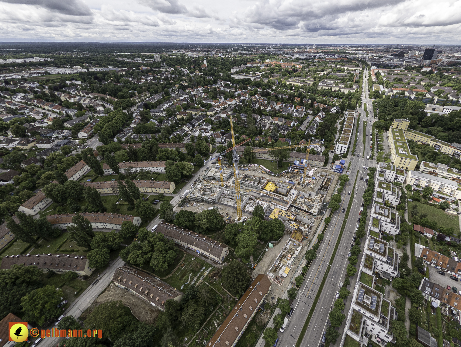 25.05.2024 - Baustelle Maikäfersiedlung in Berg am Laim