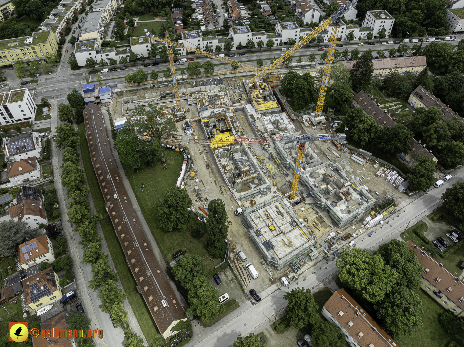 25.05.2024 - Baustelle Maukäfersiedlung in Berg am Laim
