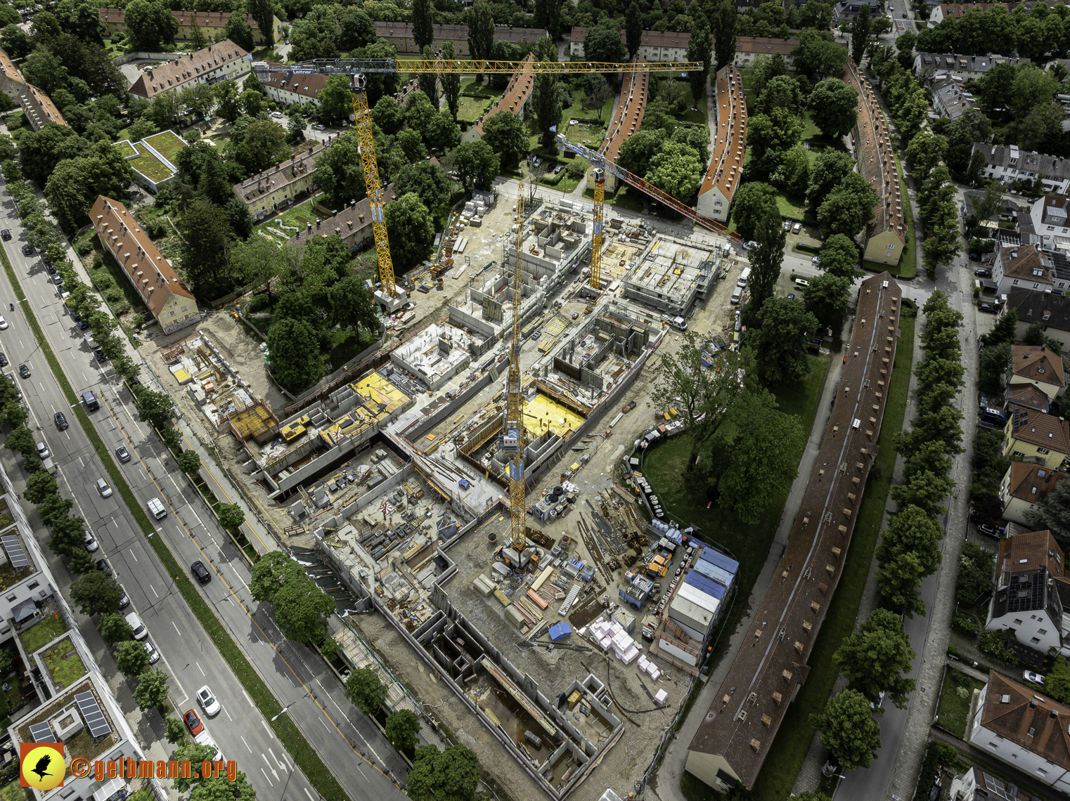 25.05.2024 - Baustelle Maukäfersiedlung in Berg am Laim