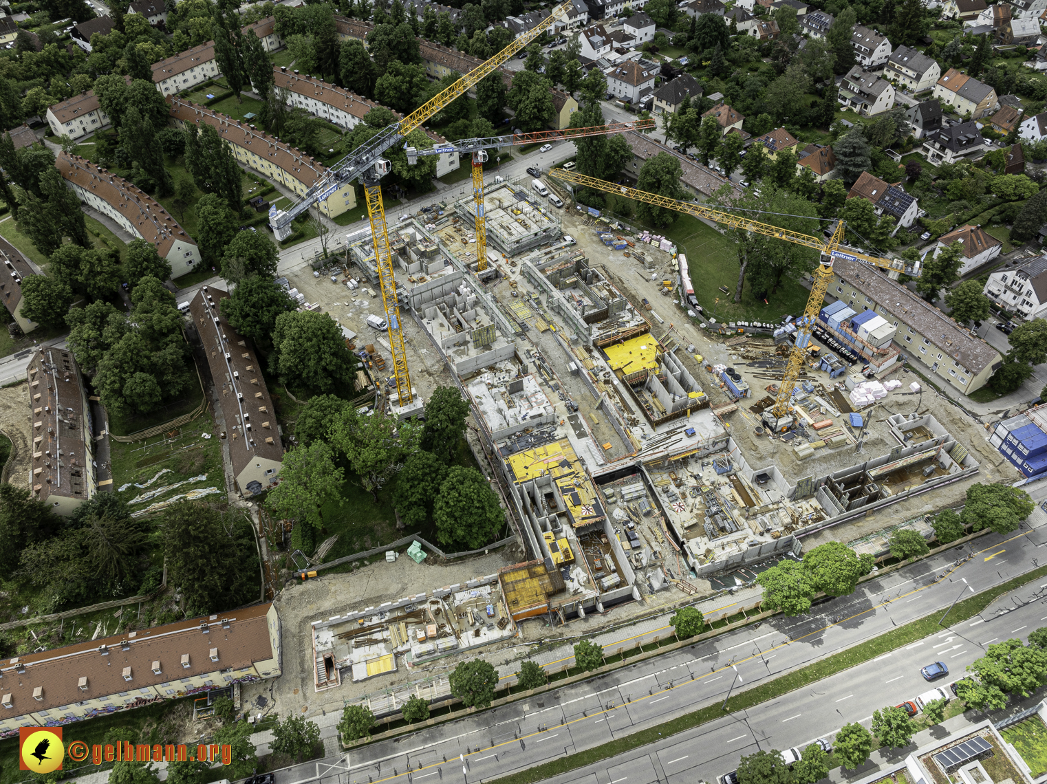 25.05.2024 - Baustelle Maukäfersiedlung in Berg am Laim