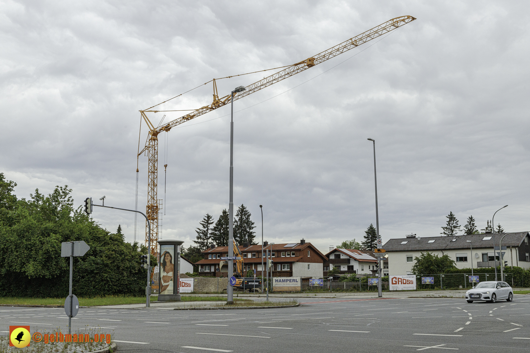 28.05.2024 - Bilder der Baustelle MONACO an der Heinrich-Wieland/Ecke Corinthstrasse in Neuperlach