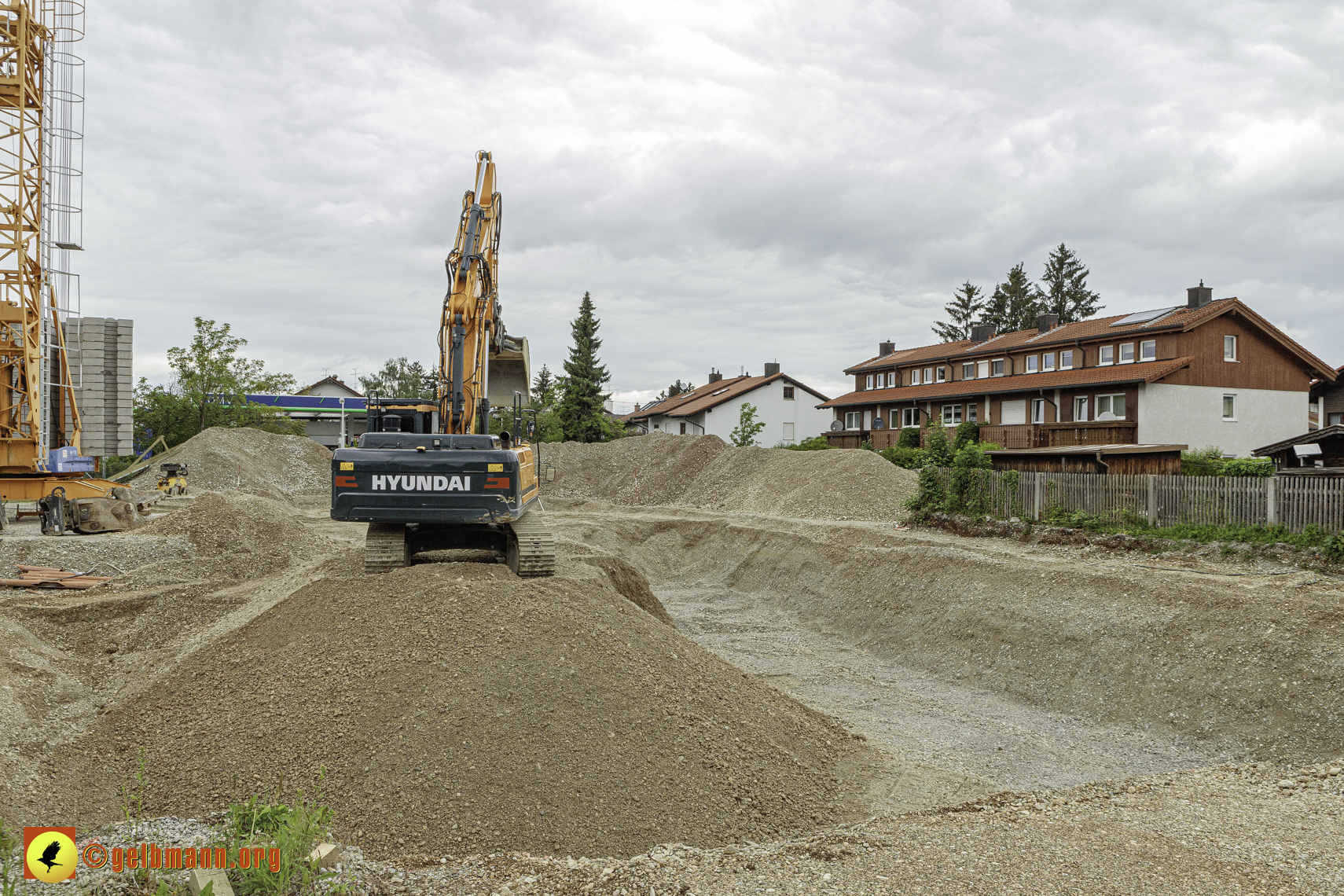 28.05.2024 - Bilder der Baustelle MONACO an der Heinrich-Wieland/Ecke Corinthstrasse in Neuperlach